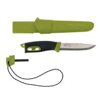 Нож туристический Morakniv Spark Green (с огнивом)